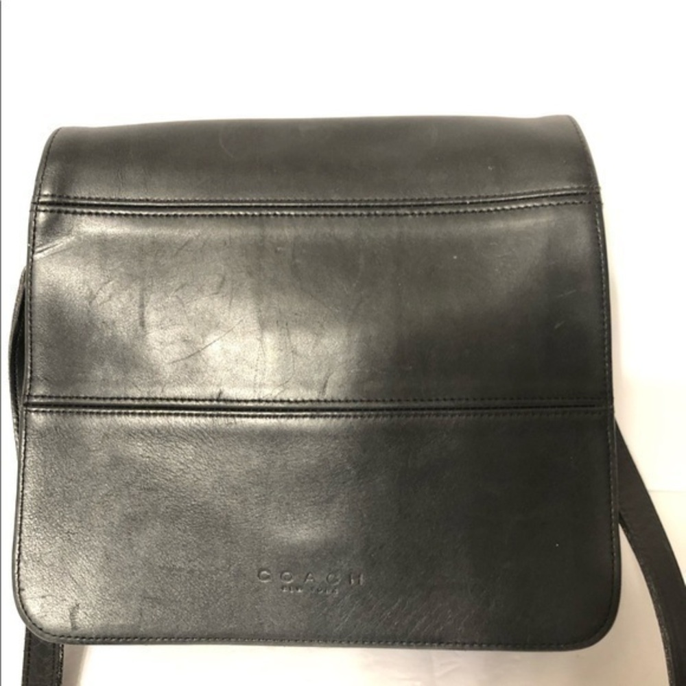 COACH VINTAGE messenger leather bag 9092
